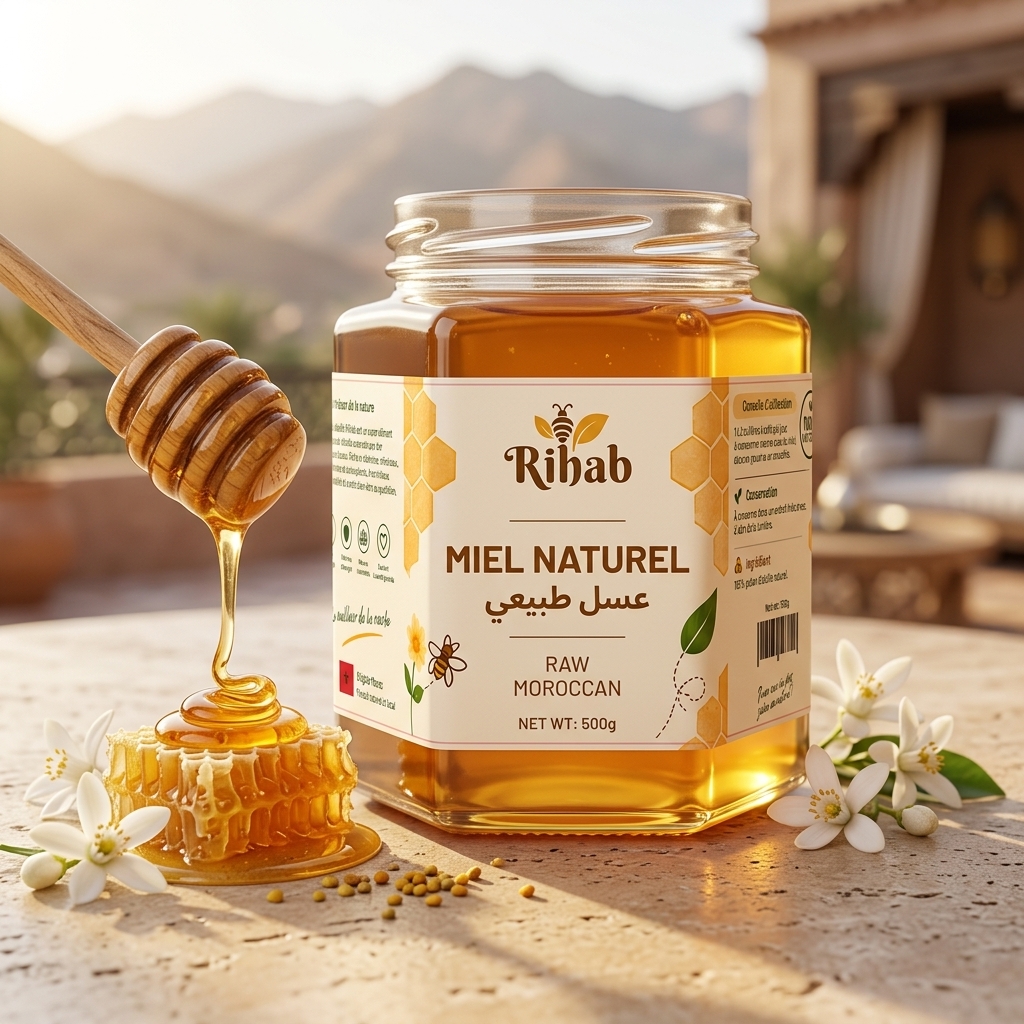 عسل طبيعي مغربي فاخر